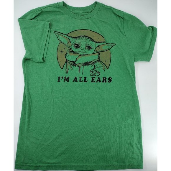 Star Wars "I'm All Ears" Green Character Tee Shirt‎ Size S - Picture 2 of 5